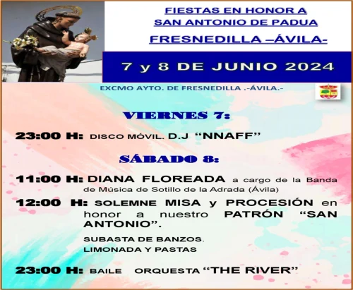 Fiestas San Antonio de Padua 2024